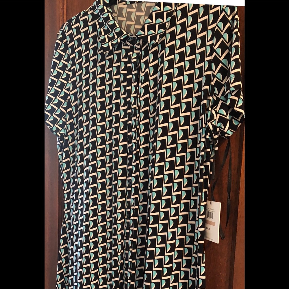 Calvin Klein Shirt-Shift dress (New)